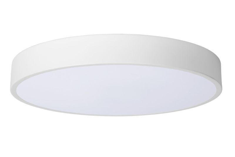 Lucide UNAR - Zapustené stropné svietidlo - Ø 39,5 cm - LED Dim. - 1x24W 2700K - 3 StepDim - Biela